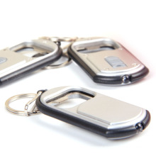 Printing custom logo design plastic promotion souvenir gift led flashlight key ring keychain